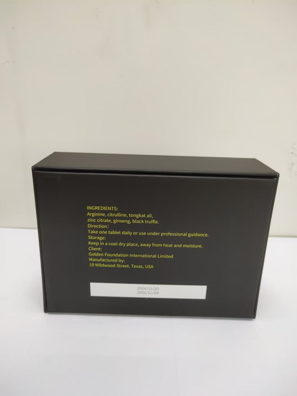 Men's Herbal Complex Nutritional Tablets | Gentle Daily Vitality Support