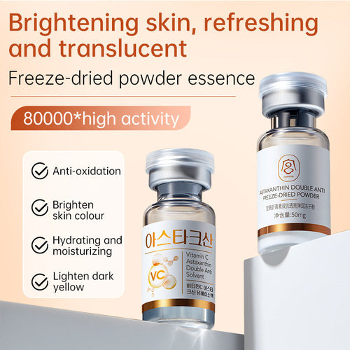 Astaxanthin Double Anti Freeze-Dried Powder—Potent Antioxidant, Deep Anti-Wrinkle, and Spot Removal